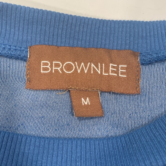 Brownlee Post Game Sweater in Blue - Picture 6 of 9